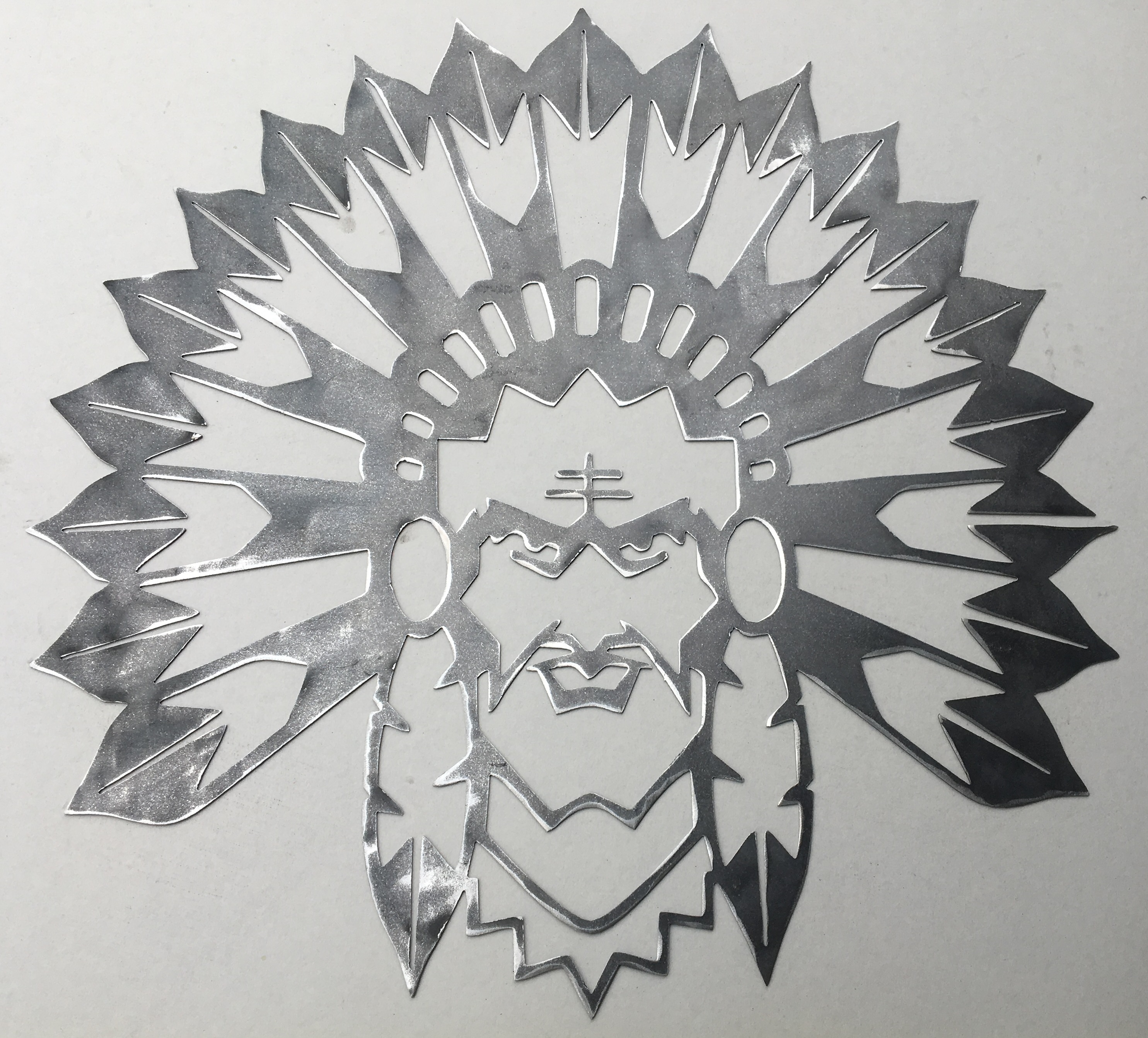 INDIAN CHIEF HEAD 1